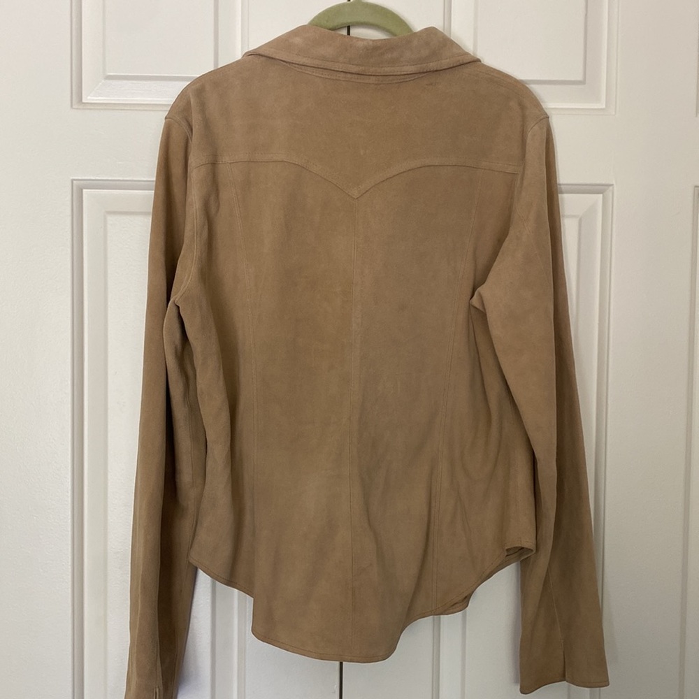 Be “leather” Size Large button down - Picture 2 of 7